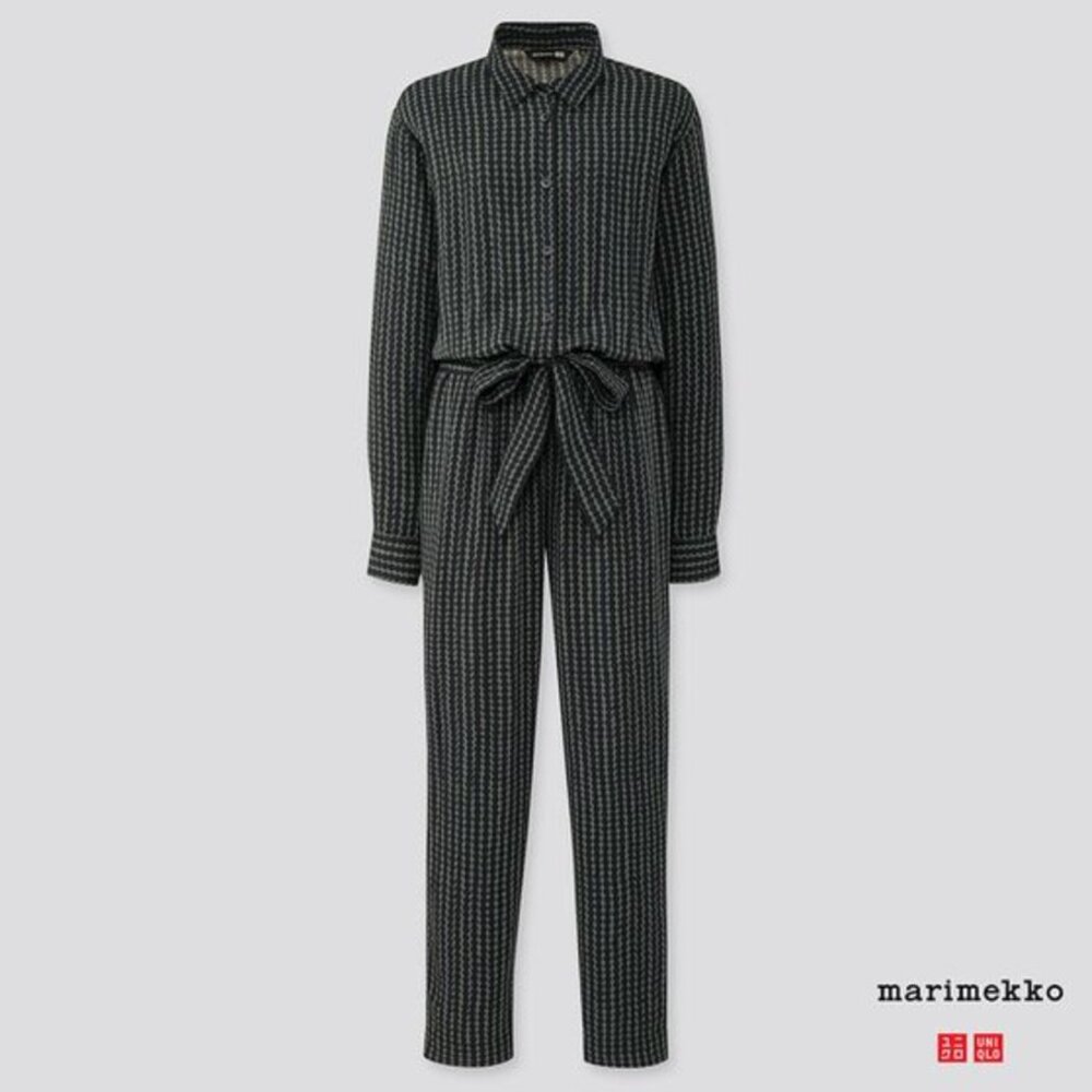 Uniqlo for Marimekko Polka Dot Belted Jumpsuit